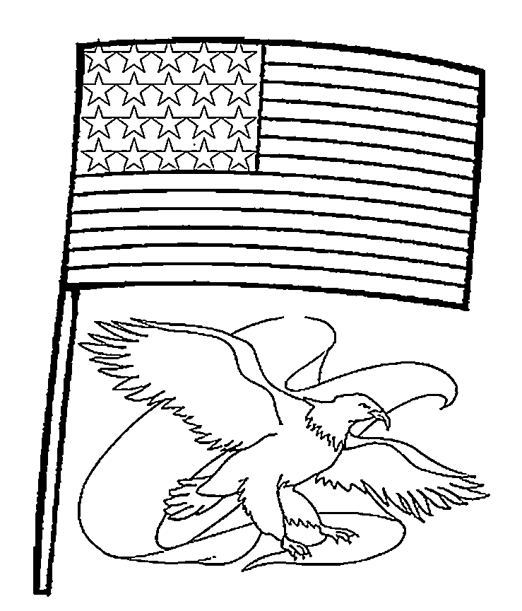 Independence Day Flags Coloring Pages Kids Flag Page Central American