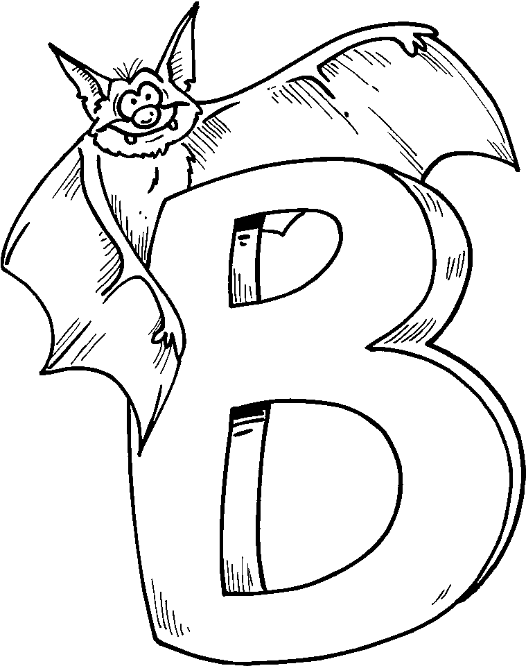 halloween bat coloring pages - photo #40