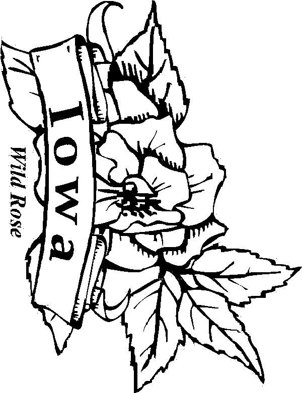 iowa coloring pages - photo #7