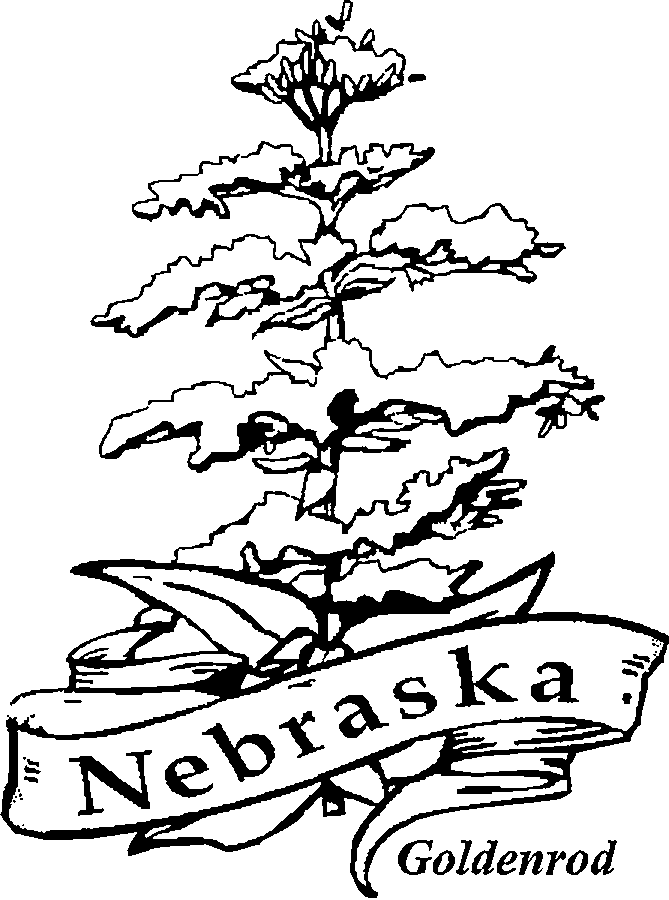 nebraska coloring pages - photo #10