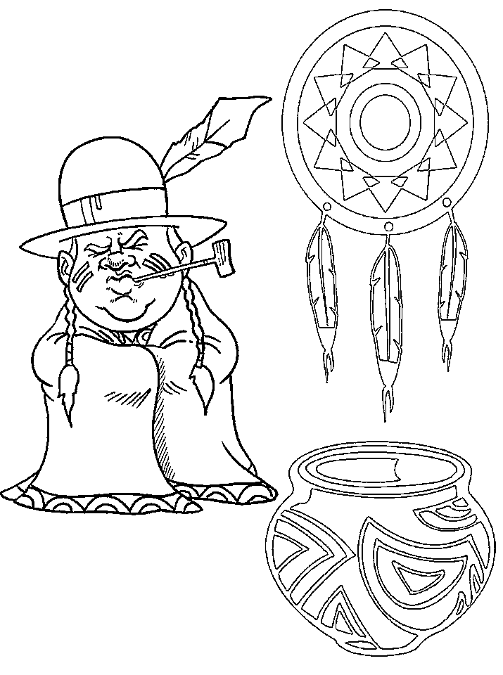 native coloring pages - photo #19