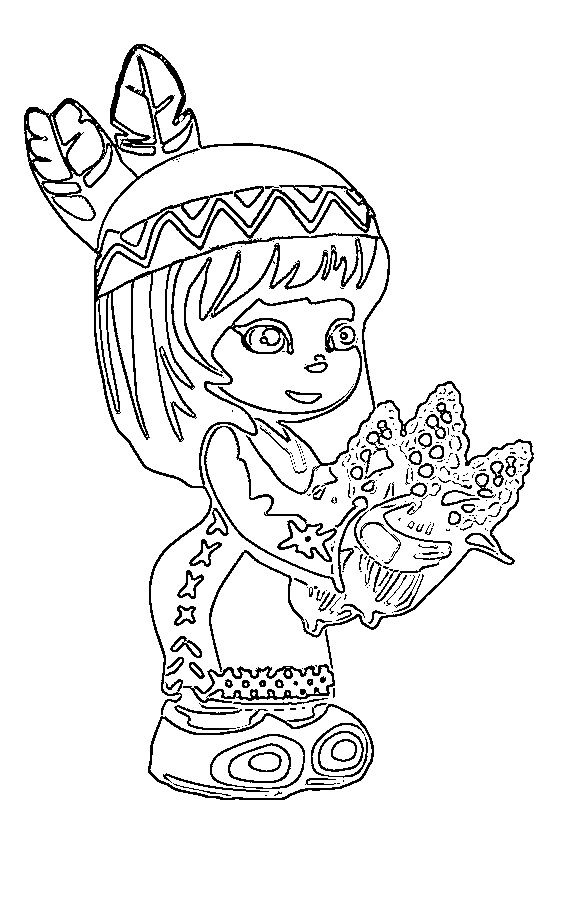 native american kids coloring pages - photo #14
