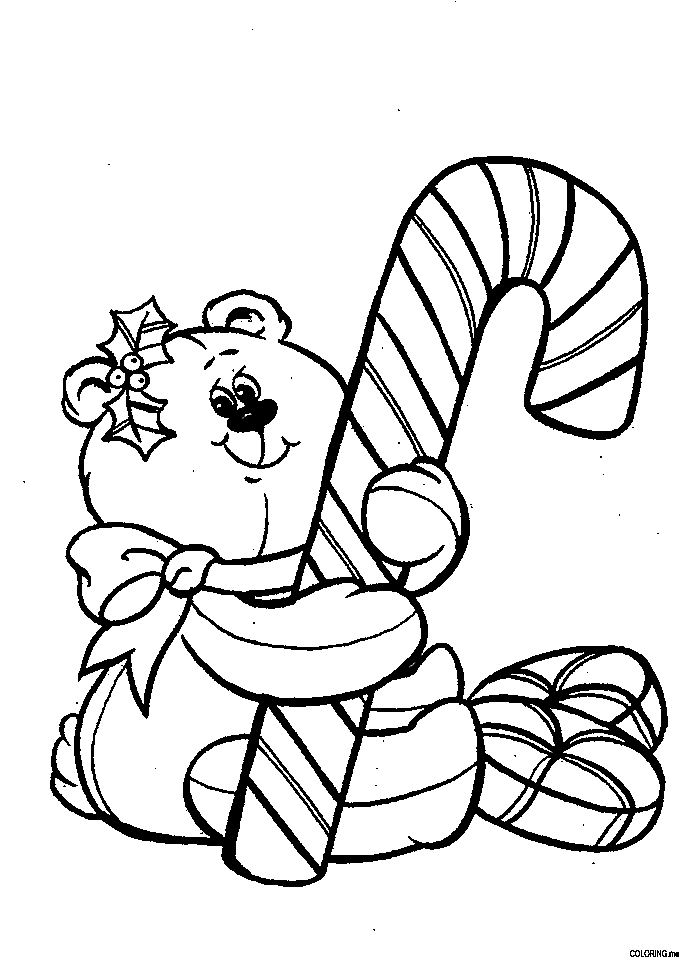 a lot of candy coloring pages - photo #39