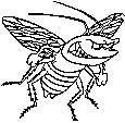 kids bee coloring page