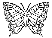 butterfly coloring printables for kids