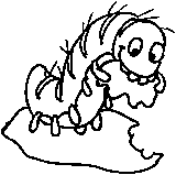 kids caterpillar coloring page