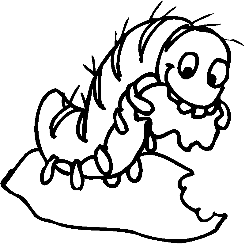 Caterpillar Coloring Printables For Kids Plus Worms Coloring Pages