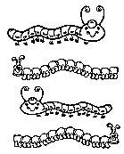 kids caterpillar coloring page