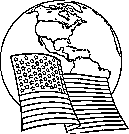 flag coloring page