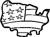 flag coloring page