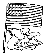 flag coloring page