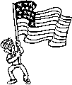 flag coloring page