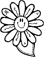 flower coloring printable