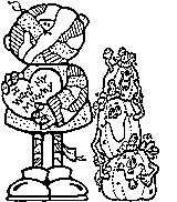 halloween mummy coloring page