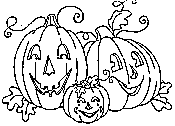 halloween pumpkin coloring page