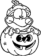 halloween pumpkin coloring page