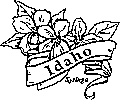 Idaho state flower coloring printable