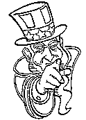4th of july coloring page