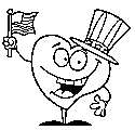 july 4th coloring page