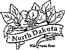 north dakota state flower coloring printable