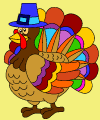 online turkey coloring page