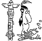 native american indian coloring page for kids